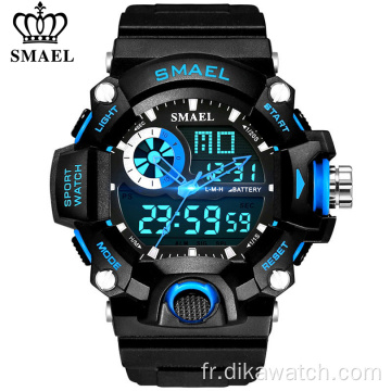 SMAEL Montres Militaire Armée Montre Led Numérique SL-1385